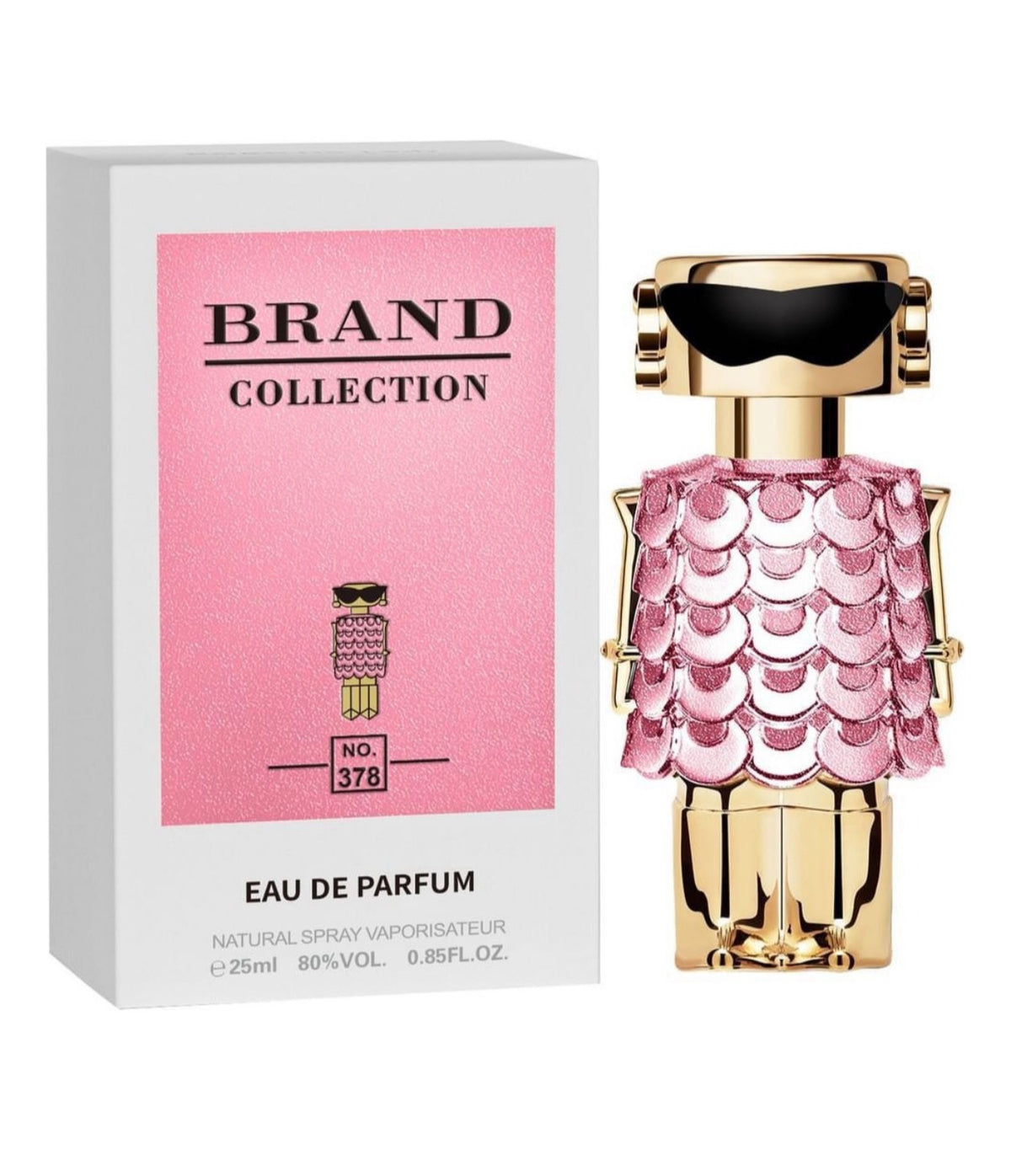 Brand Collection 378 - Inspiração Fame Blooming Pink - 25ml